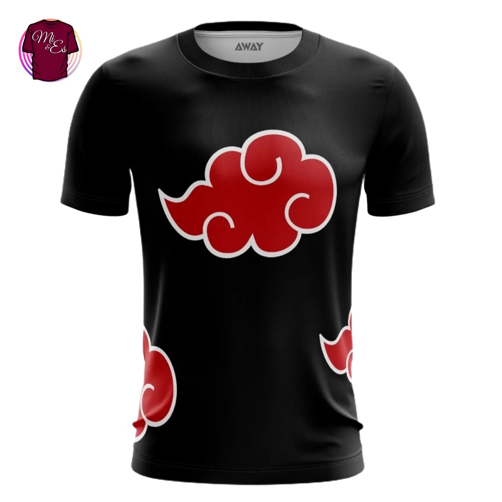 Camiseta Unissex Estampa Akatsuki