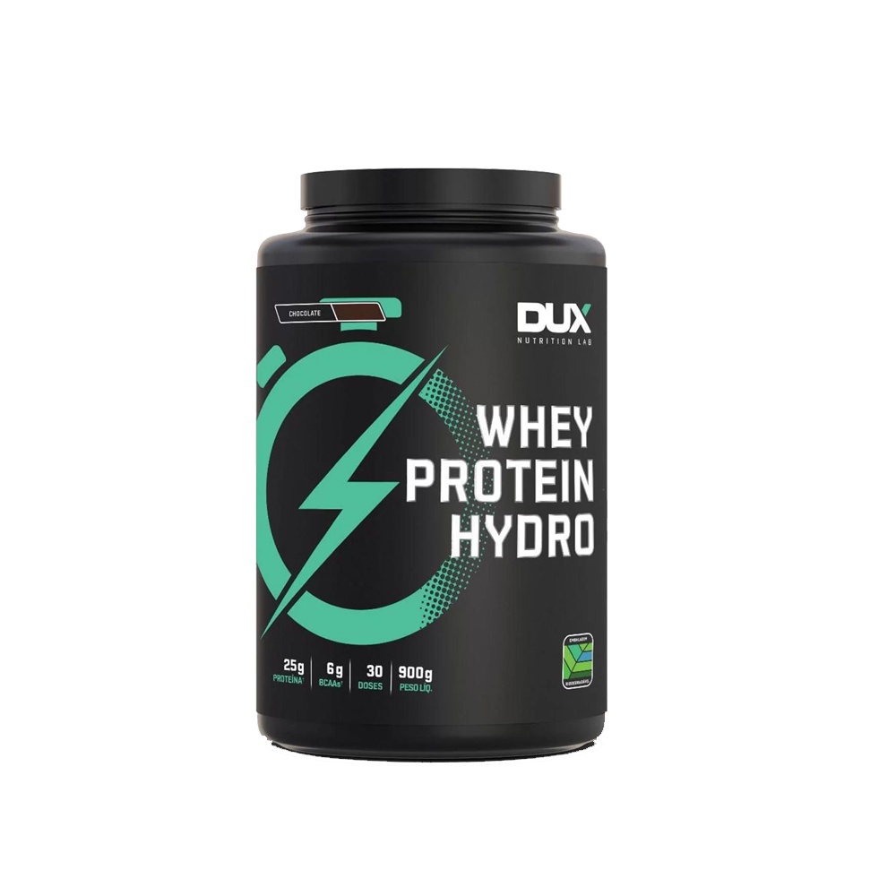 Whey Protein Hydro Chocolate Pote 900g Dux Nutrition Shopee Brasil 4467