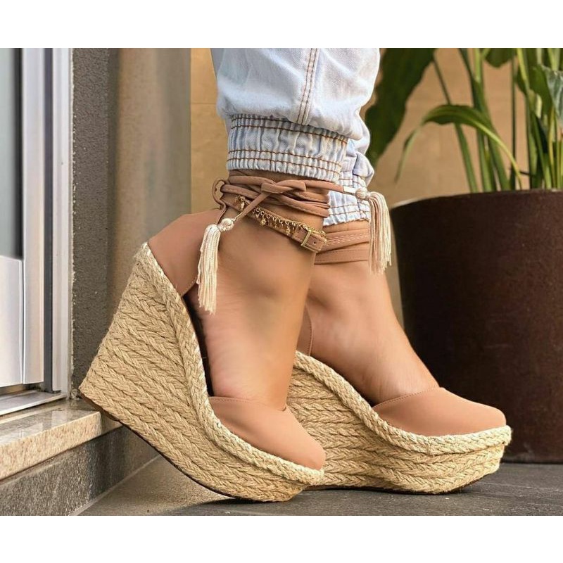 Sandalias plataforma sale anabela