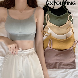 ZXYOUPING kit 5 Fitness Sports Bra Women Confortável Colete De Lingerie Sem Costura Beleza Costas Cortadas Top