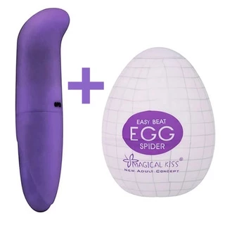 Vibrador SPOT + EGG Masturbador Produtos Eróticos SEXSHOP