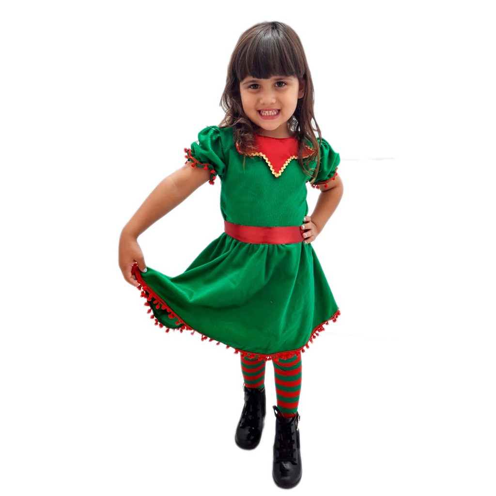 Fantasia Infantil Duende Natalino