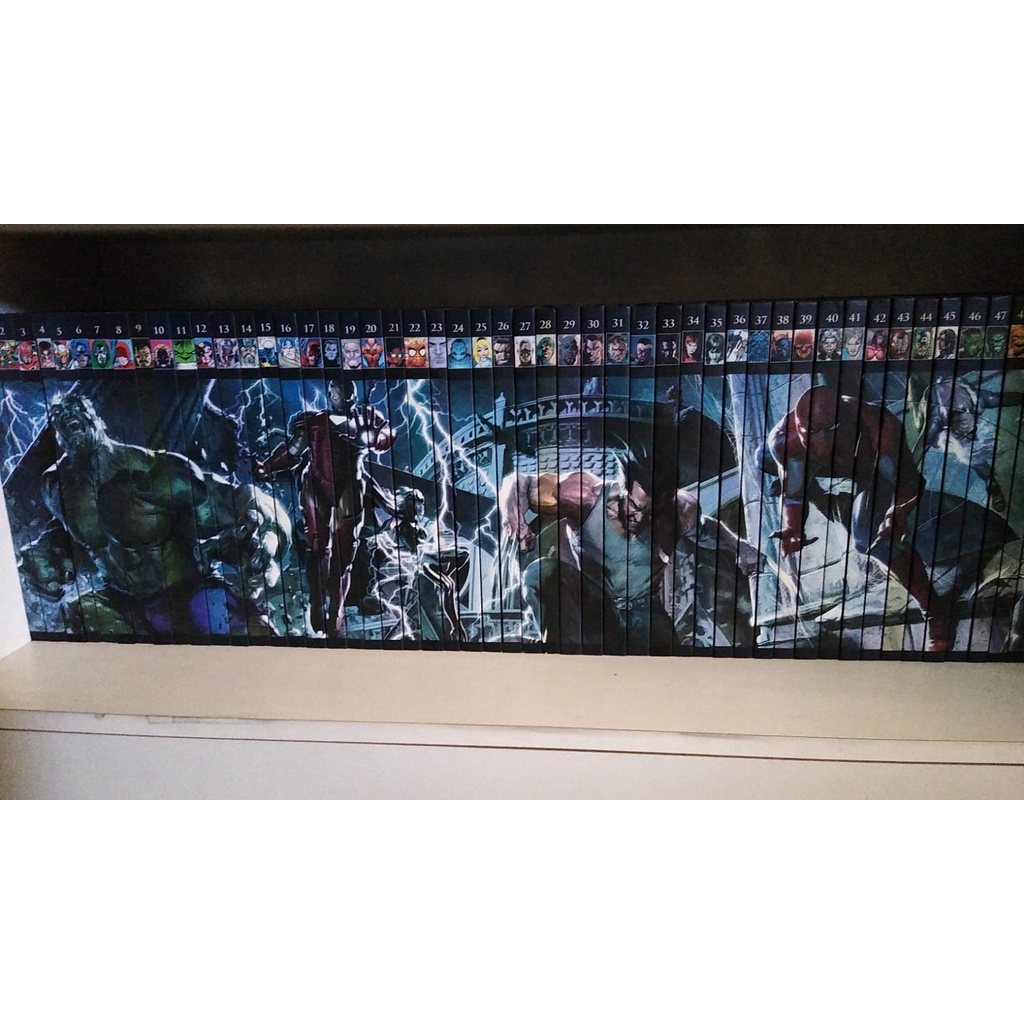 Coleção Marvel Graphic Novels - Salvat (Capa Preta)