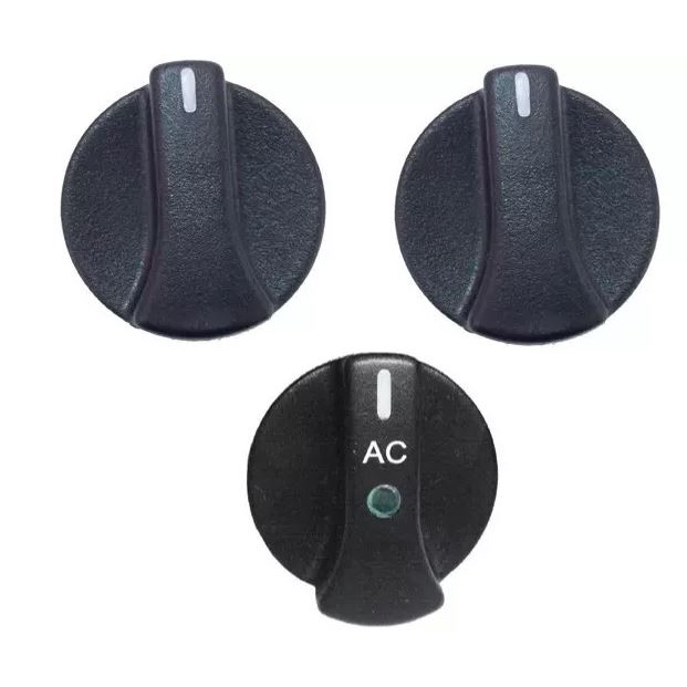 Botão Do Ar Condicionado Logus Pointer Todos Lateral e Central Kit