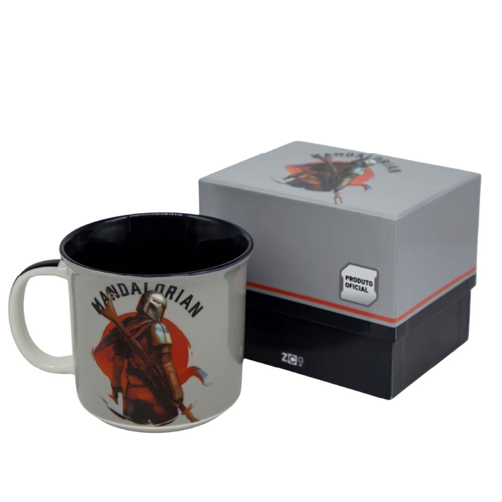 Caneca Mandalorian Star Wars Licenciada 350ml