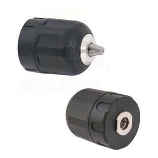 Mandril Para Parafusadeira De Aperto Rápido 10mm Rosca 3/8
