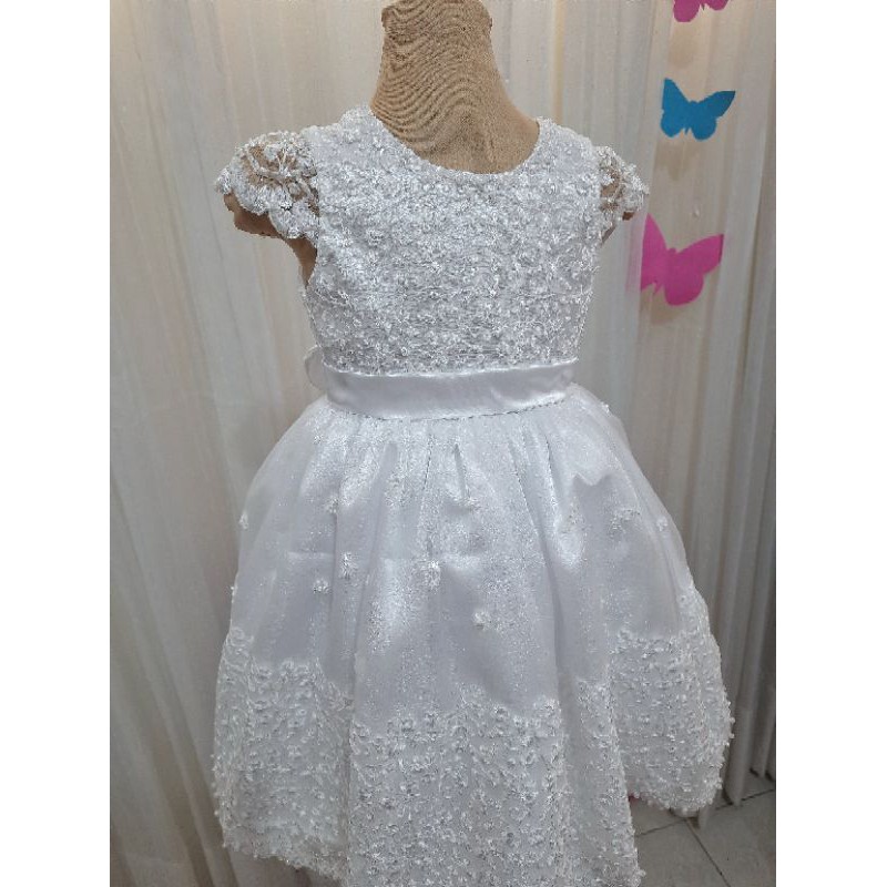 Meninas Do Bebê Crianças Princesa Festa De Casamento Flor Vestido