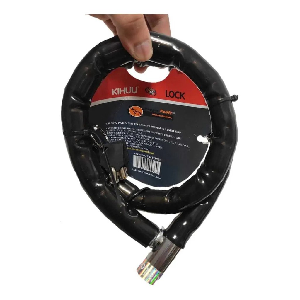Cerradura En U De Bicicleta Resistente Con Soporte De Montaje