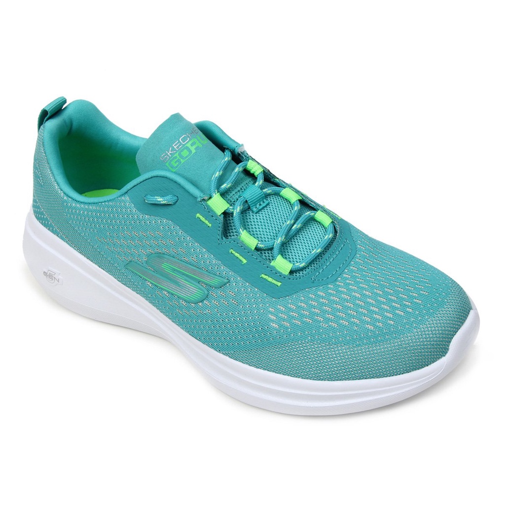 T NIS SKECHERS FEMININO GO RUN FAST VERDE GUA GTW 15106