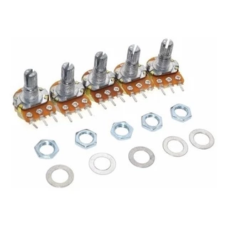 5x Potenciometro Linear 10k Mini B10k Wh148-1 16mm Arduino