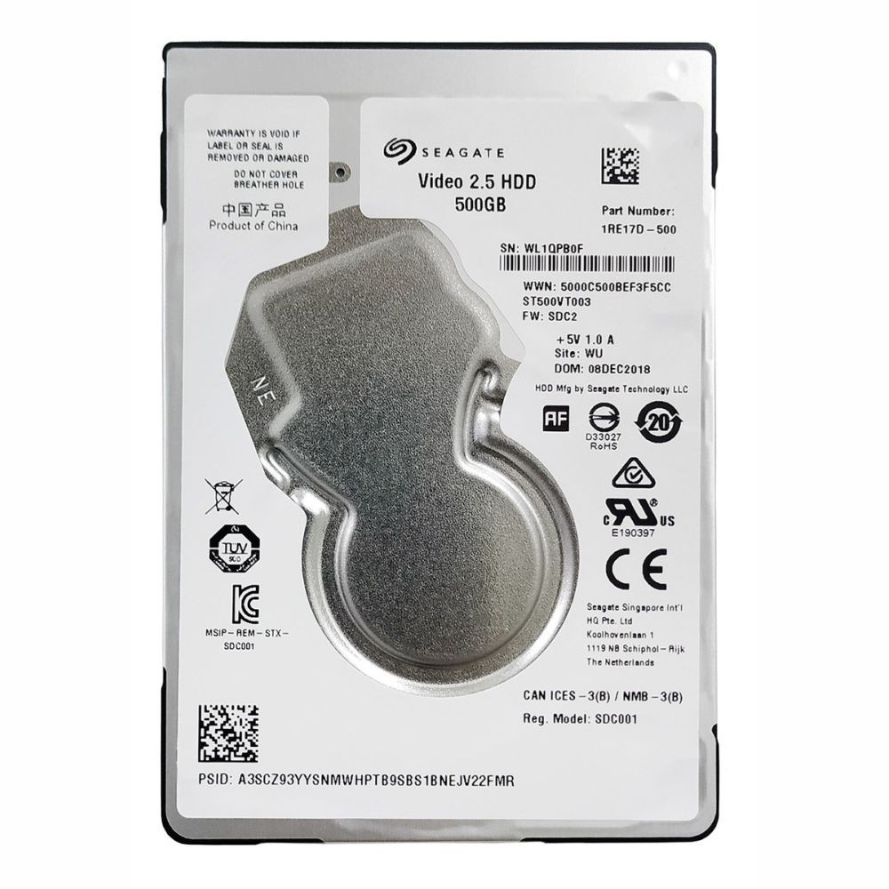 HD Notebook 500GB Seagate