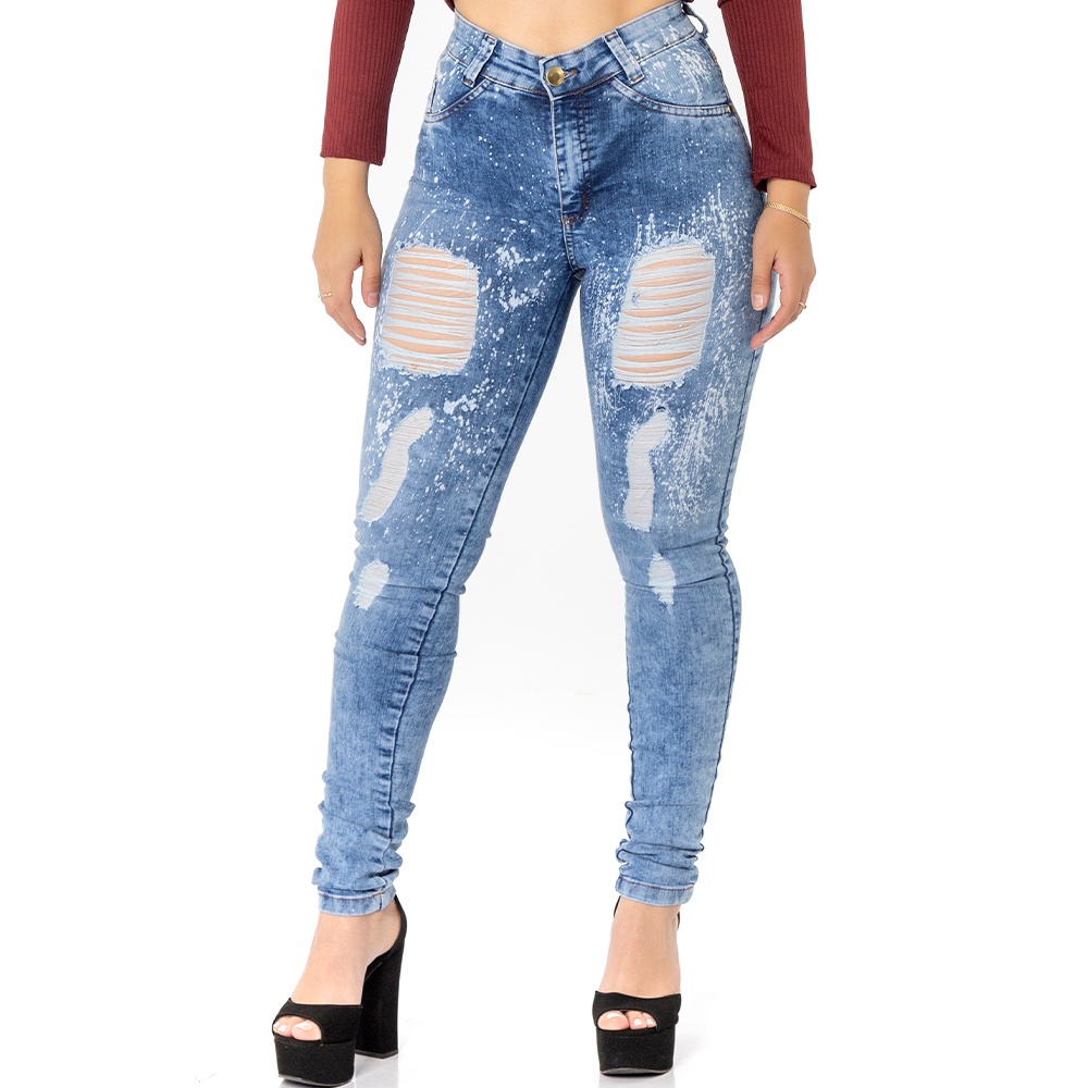 Calça Jeans Lápis Feminina, Venda Quente De Calças De, 41% OFF