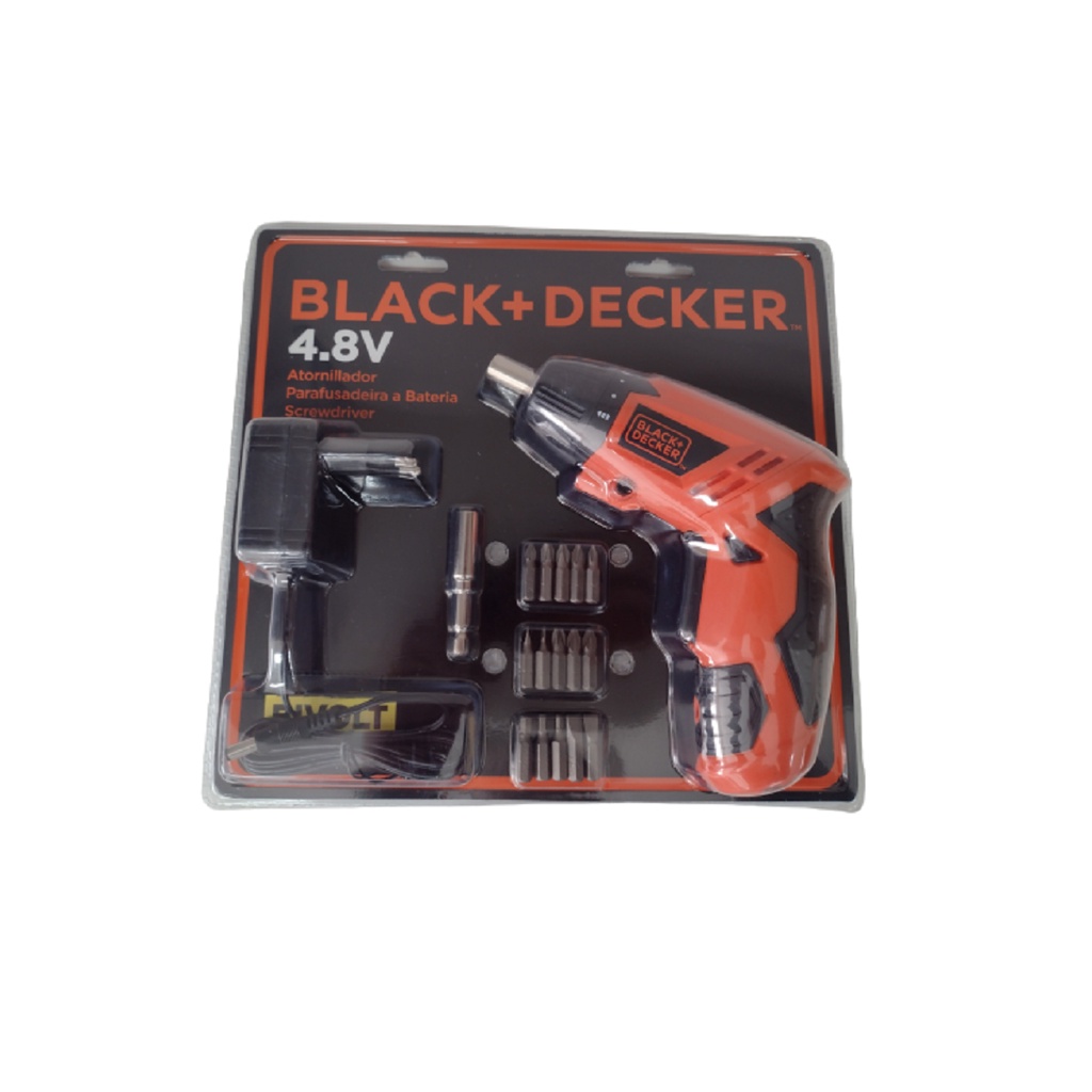 Parafusadeira Monta Móveis Hexdriver 4v 180 Rpm Black+decker