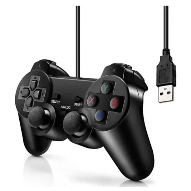 Controle Nintendo Switch Pro Joystick USB Com Fio Video Game Analógico  Vibratório Dualshock PC Computador Notebook