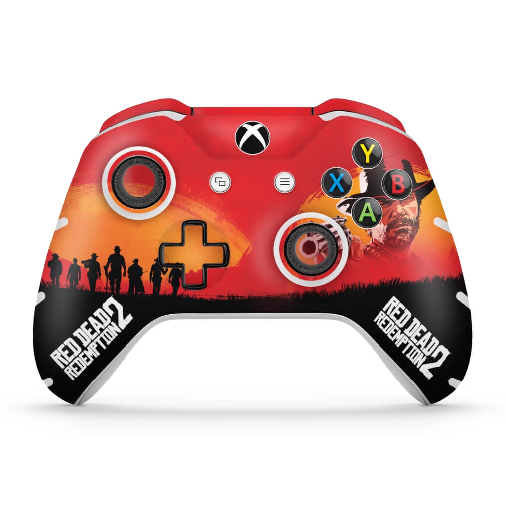Skin Xbox One Slim X Controle Adesivo - Red Dead Redemption 2