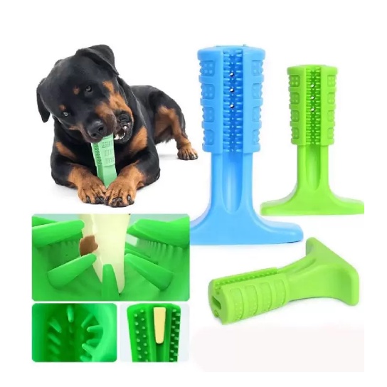 Brinquedo Mordedor Escova De Dentes Para Cachorro Ra As Grandes Brinde Gel Dental Brincalh O