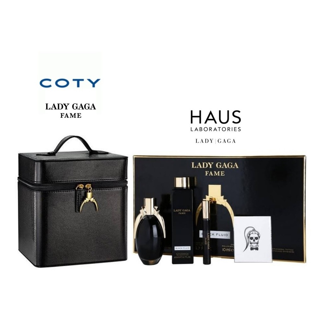 LADY GAGA FAME プレミア　バニティ Lady Gaga Fame Conjunto Perfume 100ml + Maleta Exclusiva Set