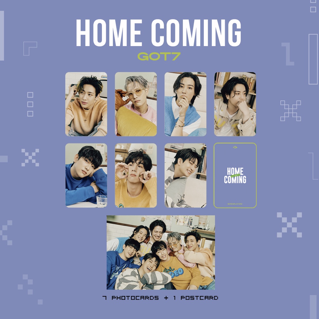 Homecoming (2022 FANCON) - GOT7 - Photocards Fanmade KPOP Got 7 ...