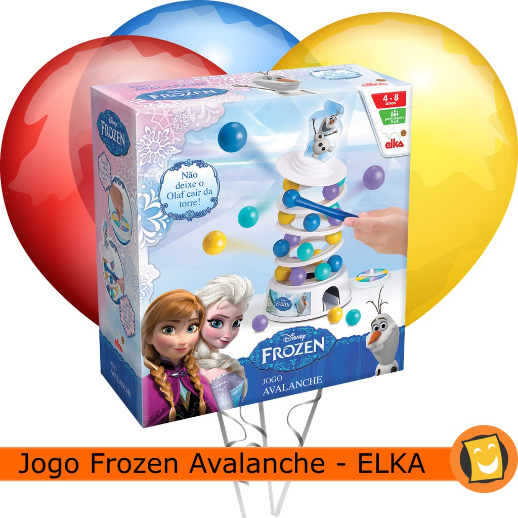 Jogo Torre Congelante Frozen - Elka - Ri Happy
