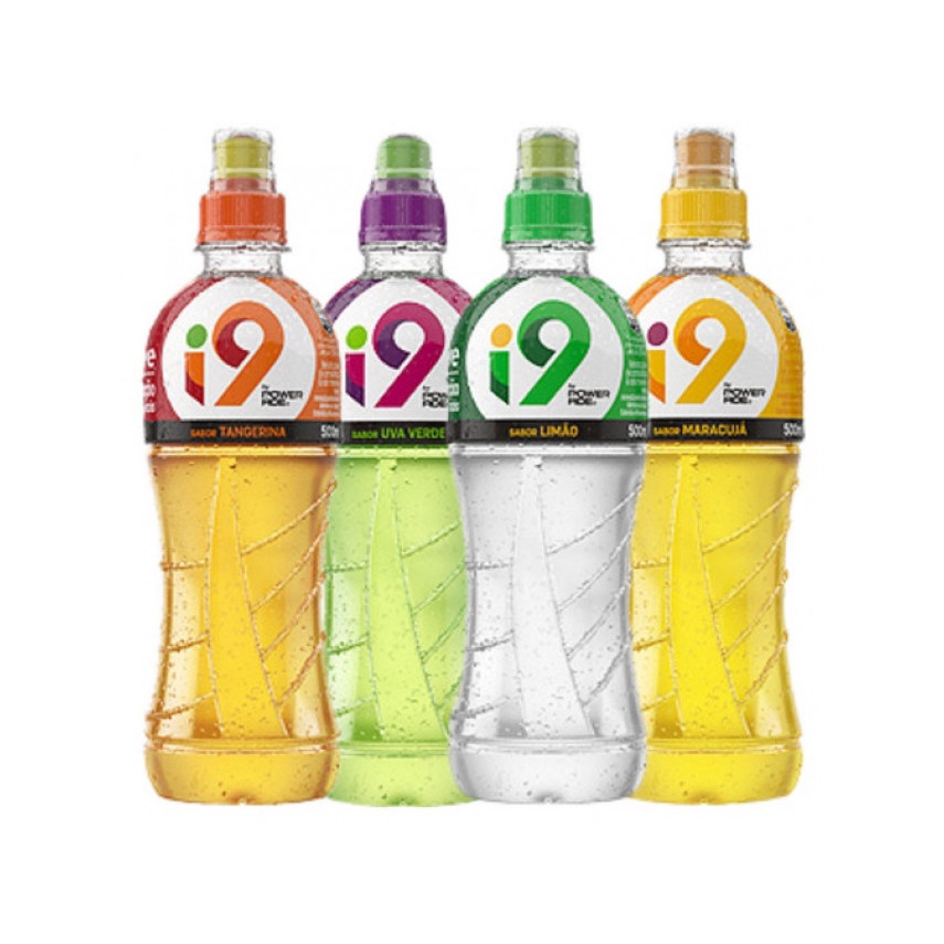 Bebida Isotônico I9 Powerade Squeeze 500mL sabores | Shopee Brasil