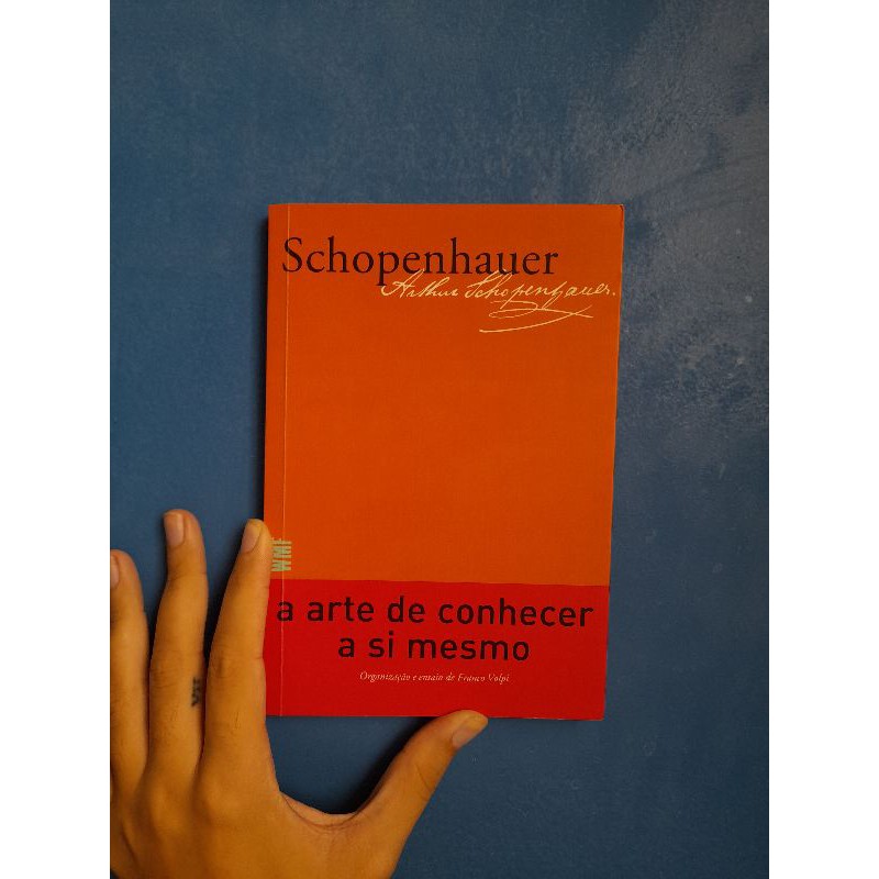 Livro A arte de conhecer a si mesmo do Arthur Schopenhauer | Shopee Brasil