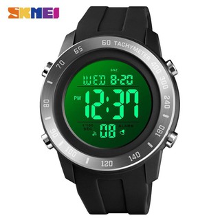 SKMEI Relógio Eletrônico De Pulso Masculino Siligal Gel Digital 1524 À Prova D
