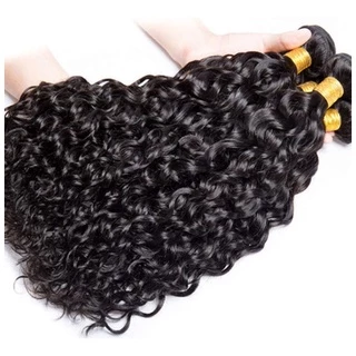 Aplique Cabelo Humano Natural Cacheado Na Tela 45cm - 200g
