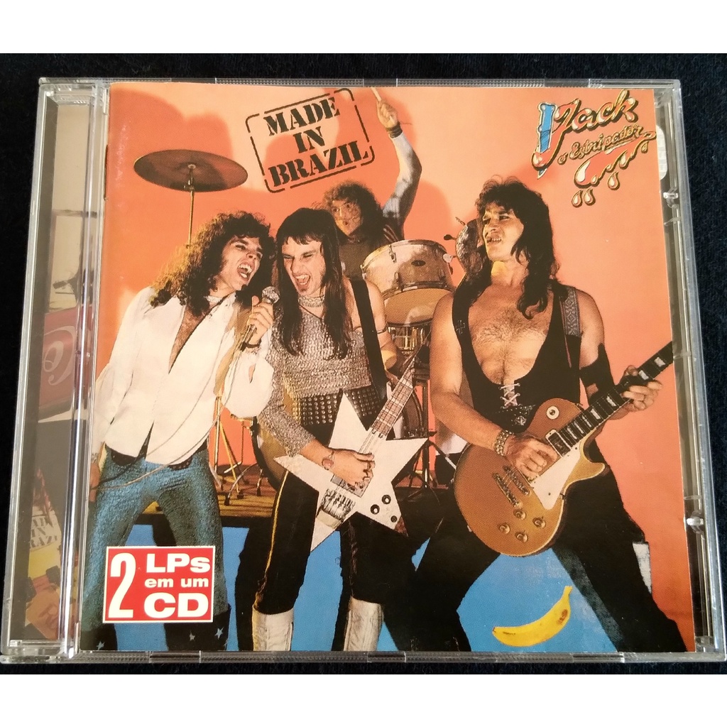 Cd Made In Brazil - Jack O Estripador, Minha Vida É O Rock Cd Made In Brazil - Jack O Estripador, Minha Vida É O Rock
