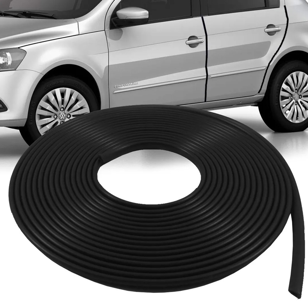 Borracha Protetora Borda Portas de Carro Universal 10 Metros