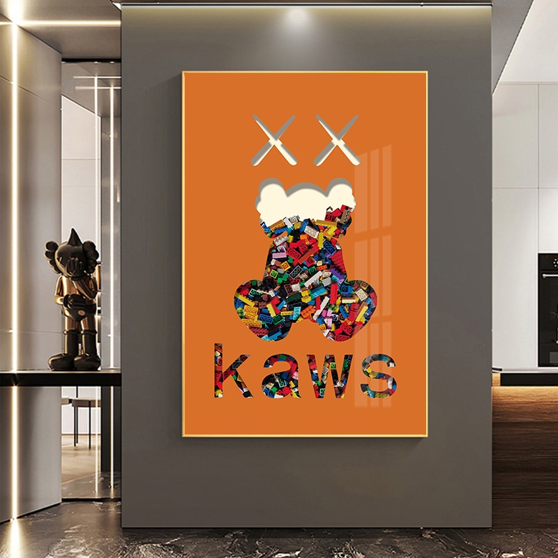 Luxo kaws обои