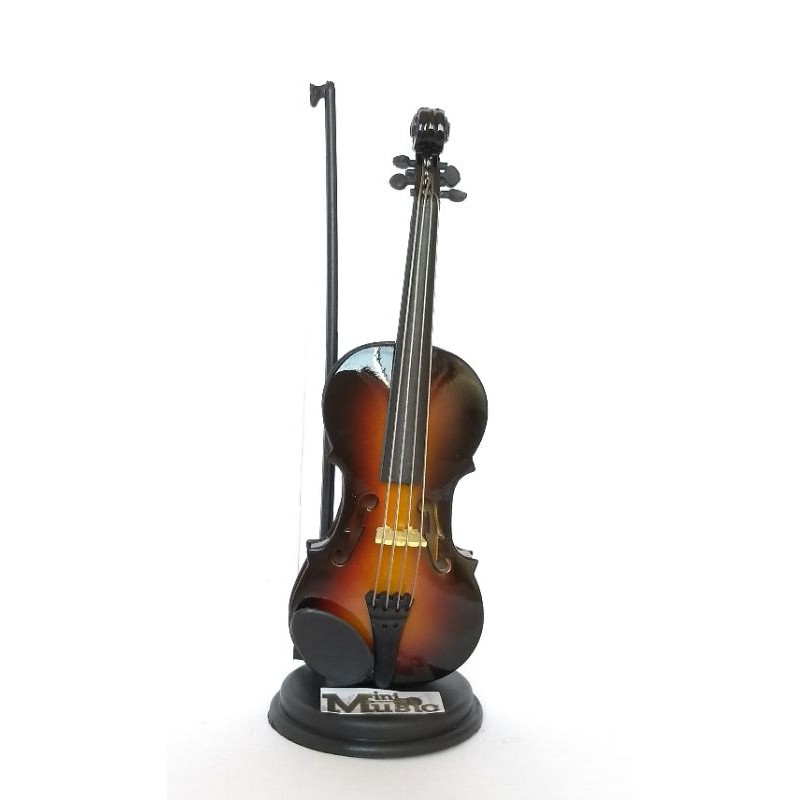 Réplica De Modelo De Violino Em Miniatura Com Suporte E Esto | Parcelamento Sem Juros - Foto 11