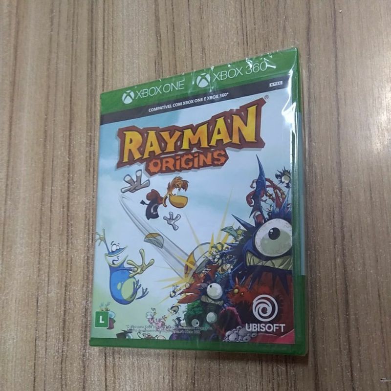 Jogo Xbox One/360 Infantil Rayman Origins Novo Mídia Física em
