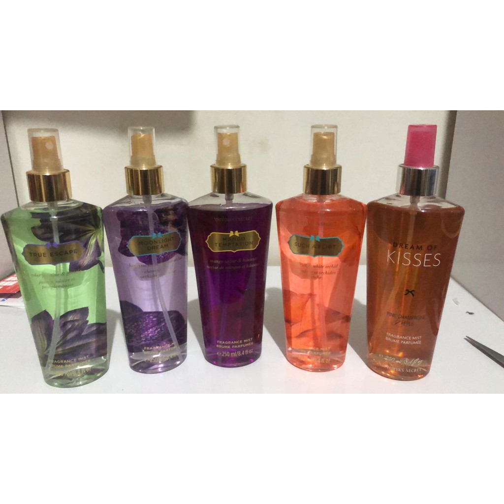 Victoria’s Secret (body mist 6set) Kit 6 body mist victoria´s secret 250ml | Shopee Brasil