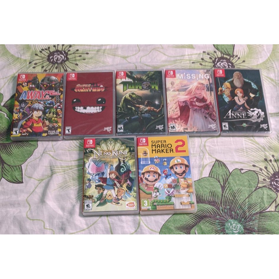 Jogos Nintendo Switch e Jogos Nintendo Switch Limited Run raros