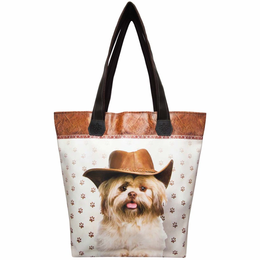 Bolsa Feminina Impermeável Alça Resistente Confortável Pet Cachorro com Chapéu Magicc Bolsas B-087