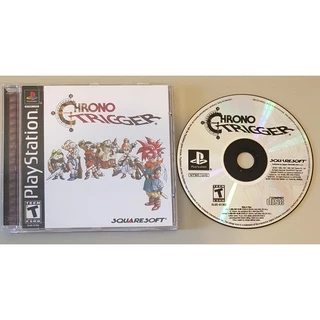 PS1 - Chrono Trigger (mídia preta) - Leia a descrição