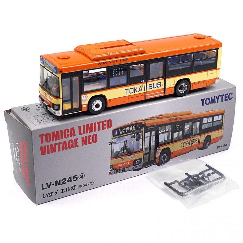 Tomytec 1/64 ISUZU ERGA TOKAI BUS TLV-N245A DIECAST ESCALA MODELO