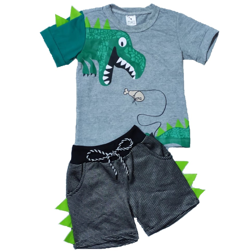 Roupa infantil sale tema dinossauro