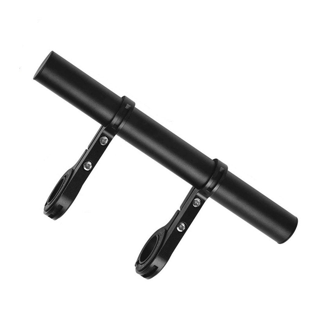 Suporte Extensor de Guidão 20cm + Chave Bike Bicicleta Preto