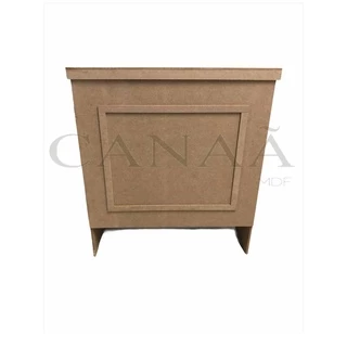 Cômoda boiserie MDF cru decoração festa