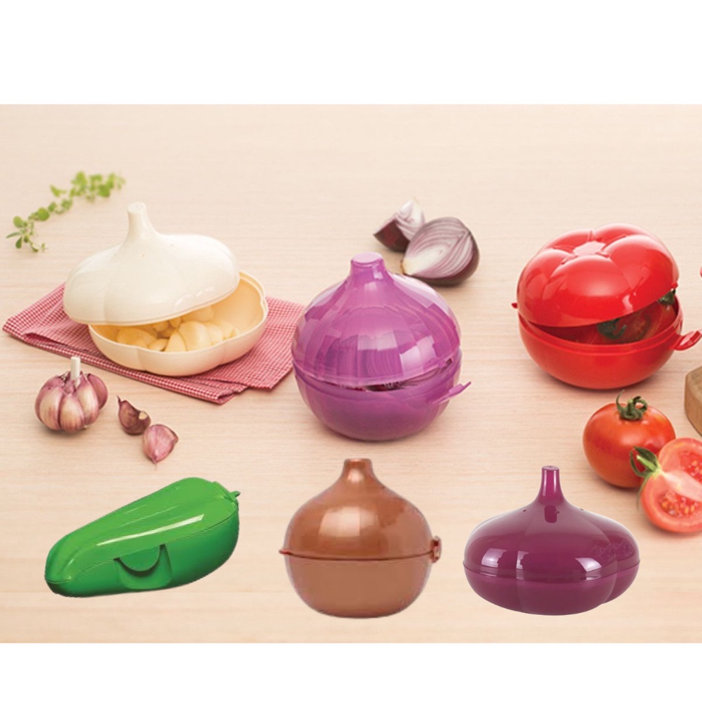 Porta Tomate/Alho/Cebola/Pimentão Tupperware | Shopee Brasil