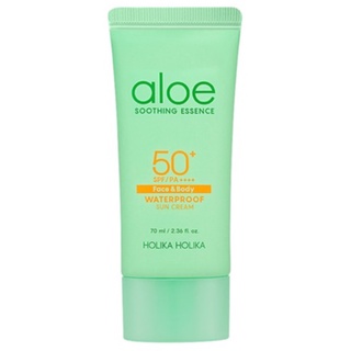 [HOLIKA HOLIKA] Aloe Soothing Essence Waterproof Sun Cream SPF50+ PA++++ 70ml