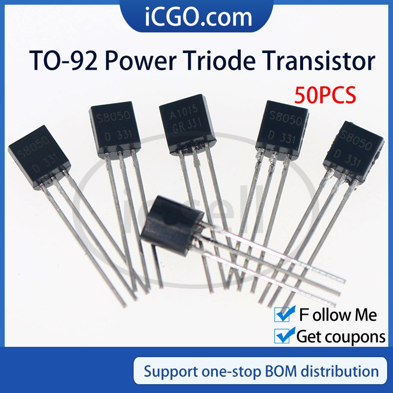 Transistor TO92 BC547B BC547C MPSA42 MPSAA92 KSP42 KSP92 MJE13001