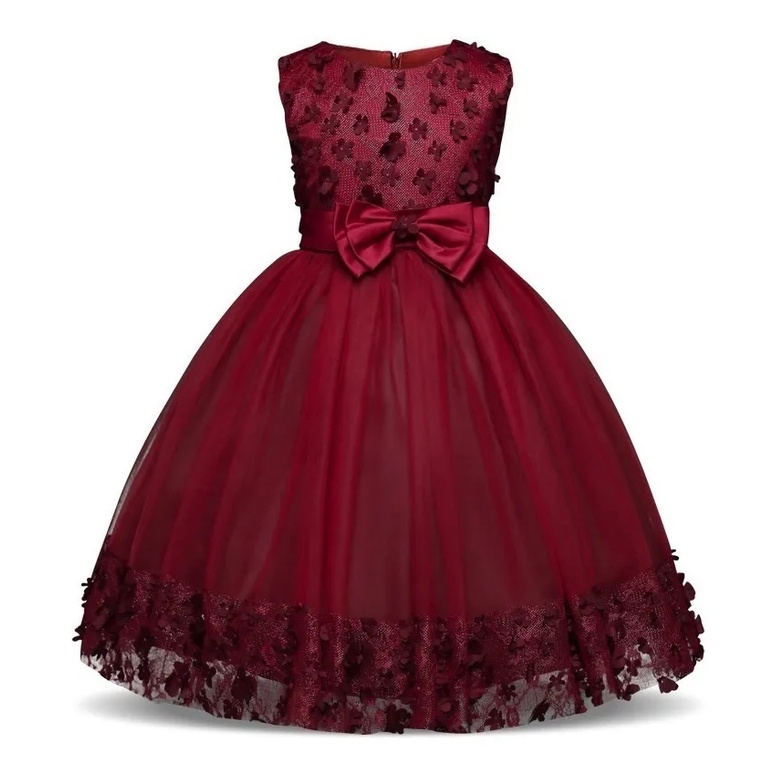 Vestido de dama cor clearance marsala