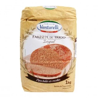 Kit 5 Farinha de Trigo Integral Venturelli
1kg

