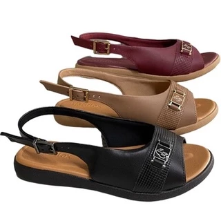 Sandália Feminina Tipo Ortopédica Leve Confort Usaflex 1421 em Oferta na Shopee