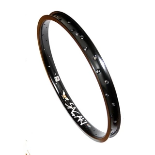 Aro Bmx Profissional Saçaki Preto Bmx Street ARO 20