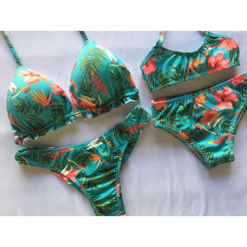 kit Biquíni mãe e filha Moda praia