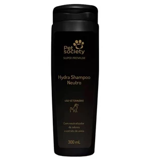 Shampoo Neutro Pet Society 300ml Hydra Super Premium Cães Gatos em Oferta na Shopee