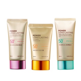 A Linha De Creme Solar De Longa Duração Da face shop power